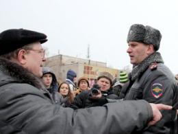 В Новокузнецке, несмотря на запрет, прошел антиисламский митинг