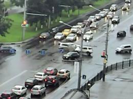 ДТП на перекрестке улиц Кирова и Тольятти попало на видео