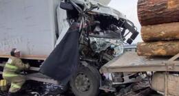 Пять человек пострадали в ДТП с лесовозом на трассе в Кузбассе Пять человек пострадали в ДТП с лесовозом на трассе в Кузбассе