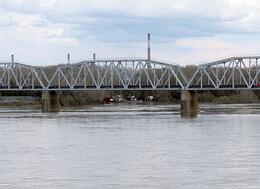 Уровень Томи в Новокузнецке вырос до 550 сантиметров