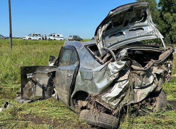 В  ДТП в Кузбассе погибли двое несовершеннолетних