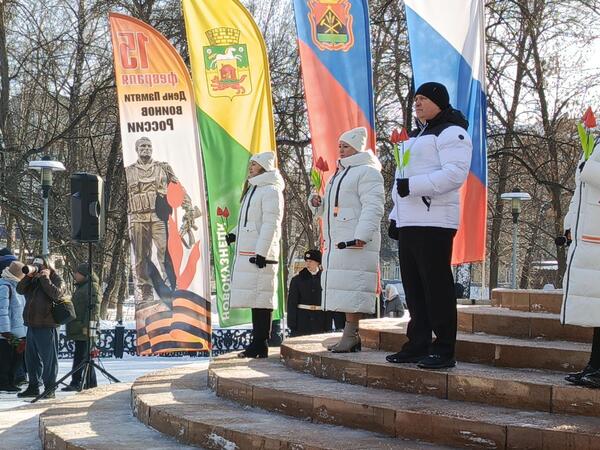 Новокузнецк отметил 36-летие завершения войны в Афганистане