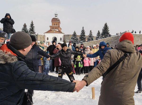 Новокузнечане  встретили Масленицу в Кузнецкой крепости