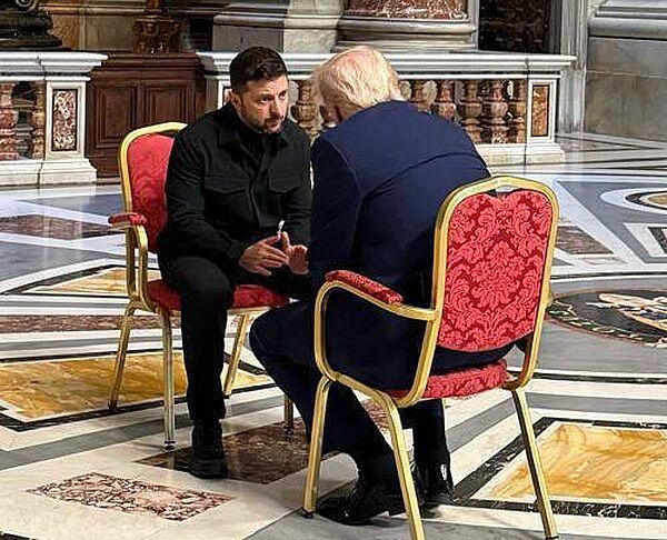 Трамп с Зеленским поговорили тет-а-тет